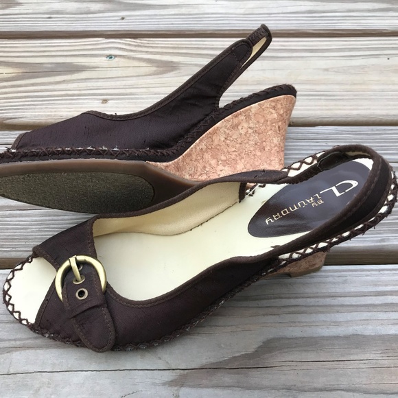 CL by Chinese Laundry Women Heels Sandal Shoe Brow - Picture 4 of 8